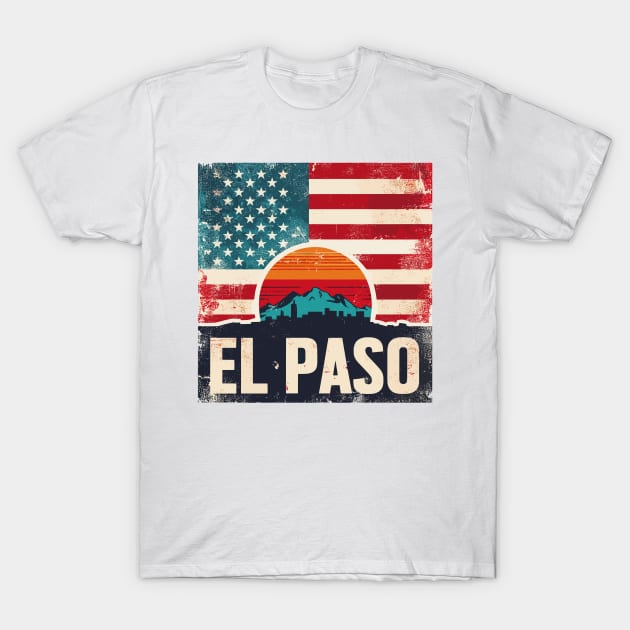 El Paso T-Shirt by Vehicles-Art